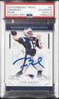 2016 NATIONAL TREASURES PROOF #62 TOM BRADY PSA AUTHENTIC DNA AUTO 10