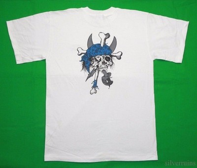 Zorlac Skateboard Vintage T Shirt 1980's Pushead Metallica Pirate