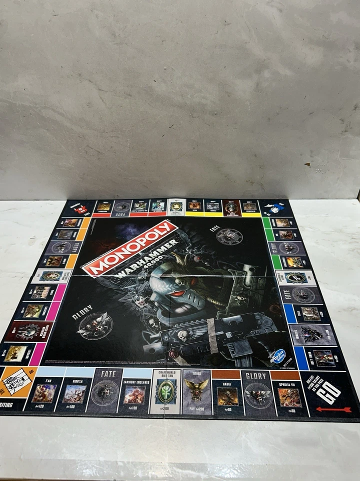 Monopoly Warhammer 40k Edition Board Game - War Hammer 40,000 100% Complete VGC - Image 3 of 4