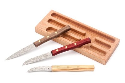 Friedr. Herder Zöppken Style Set Mix - Gemüsemesser, Schälmesser, Spickmesser - 