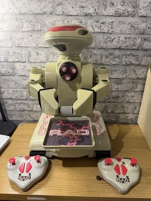Vintage 1998 Toymax R.A.D. Roboter RC | Ersatzteile / Reparatur / Display | selten 90er