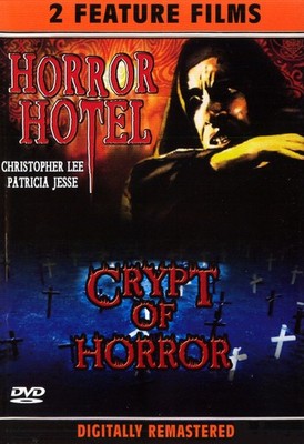 2 Feature Films- Horror Hotel (1960) & Crypt of Horror (1964) (2005 DVD)