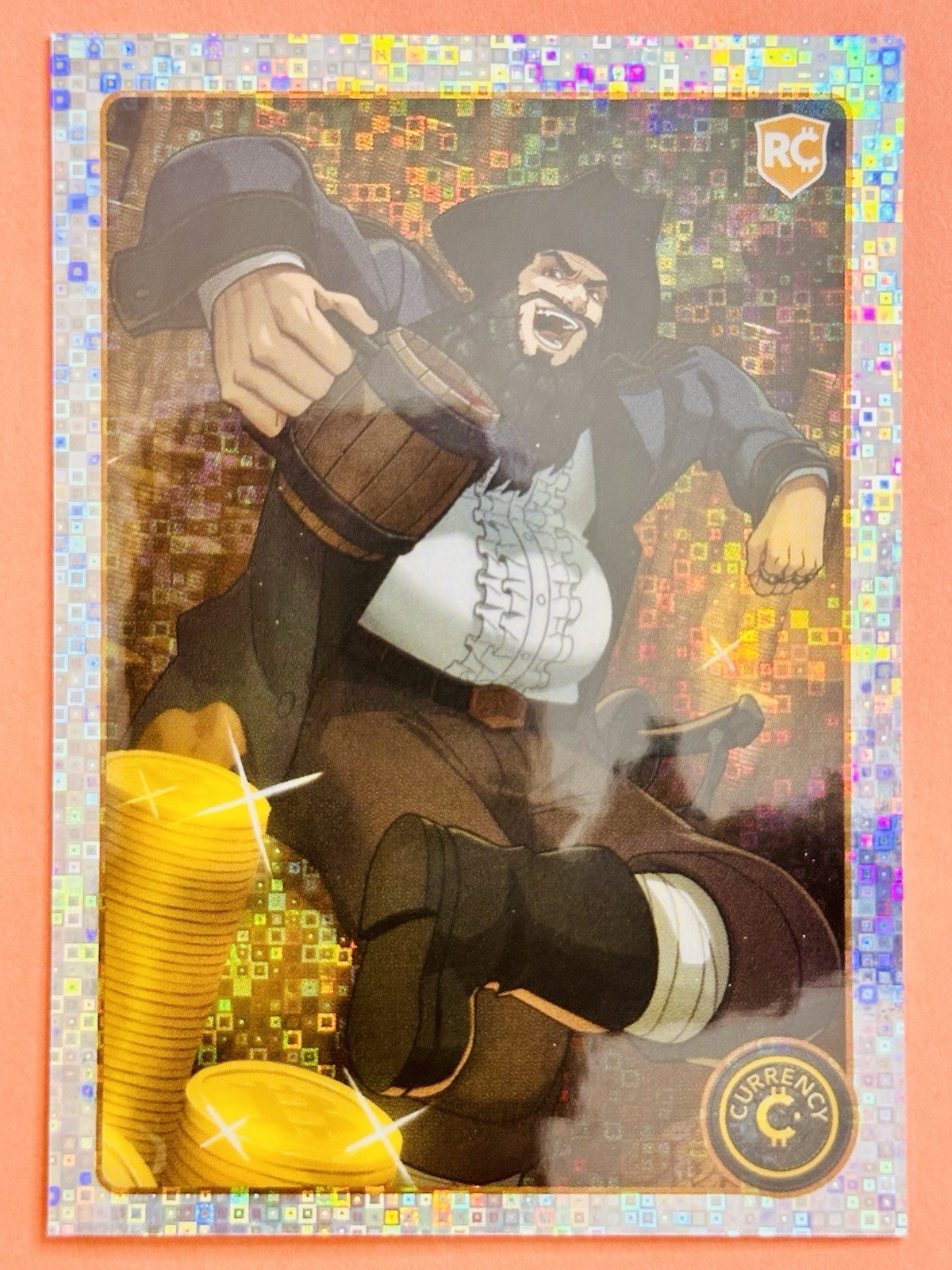 BLACKBEARD  #60  2025 Cardsmiths Currency Series 5 S5 Mega MATRIX Holofoil