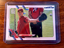 (2021 TOPPS UPDATE VARIATION CARD OF SHOHEI OHTANI CARD #US150