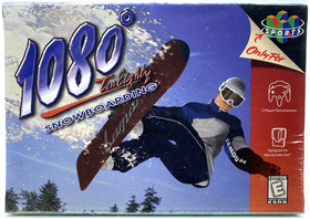 1080&deg; Snowboarding Nintendo 64 N64 sports New 1998 Factory Sealed VGA Graded 85