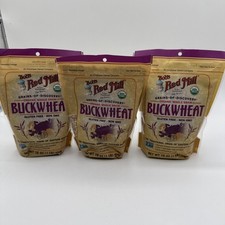 3 PACK - Bob's Red Mill Organic Gluten Free Buckwheat Groats, 16 Ounce 2/2027