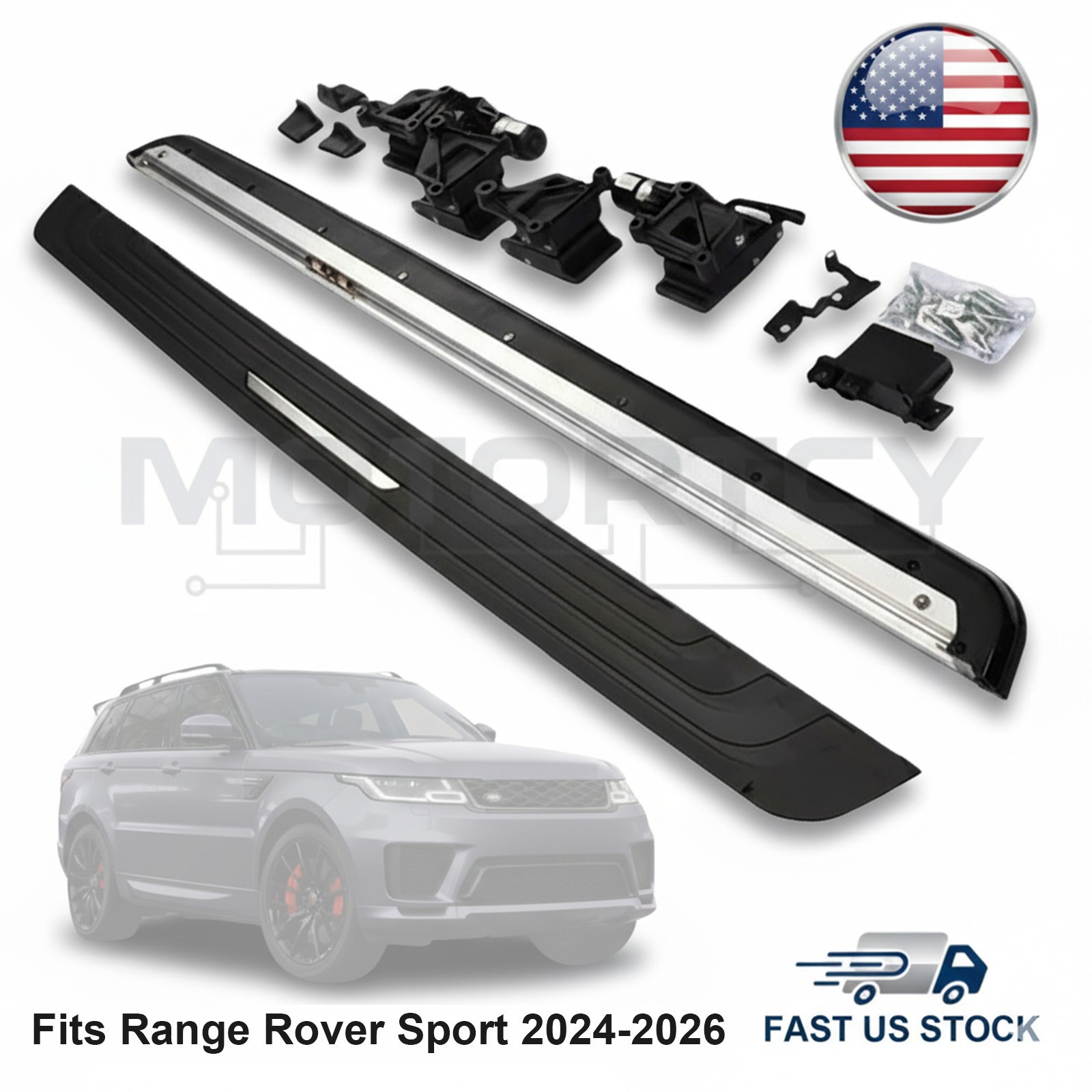 Electric Running Boards for Range Rover Sport L461 2024-2026 With Jack Points