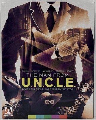 Arrow Video The Man From U.N.C.L.E. Limited Edition 4K UHD Blu-ray (BOX SHIP)
