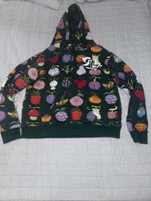 Felpa con cappuccio One Piece Verde Frutta Diavolo Taglia Large DIM MAK