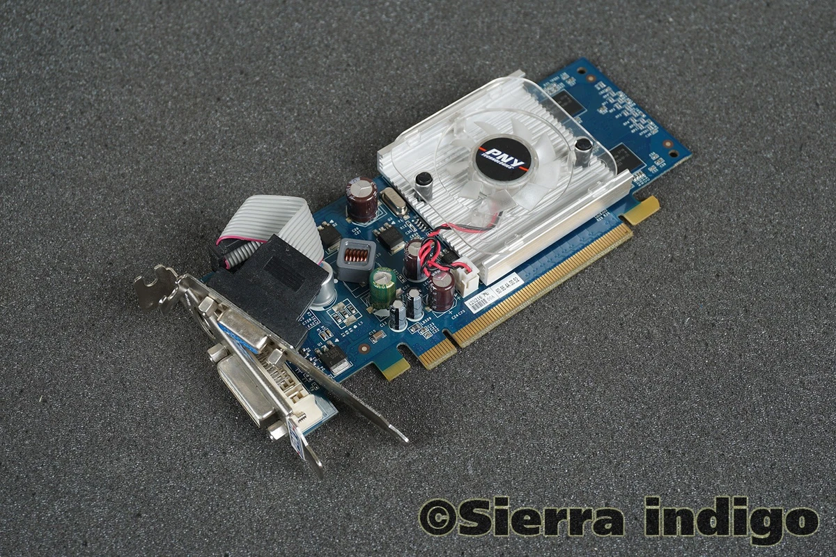 Placa De Vídeo GeForce 7100 GS 256 MB DDR2 64Bits PCIe x16 | Brasil