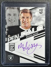 MICHAEL MAYER 2023 PANINI DONRUSS ELITE #PPMMA ROOKIE PEN PALS PURPLE INK AUTO