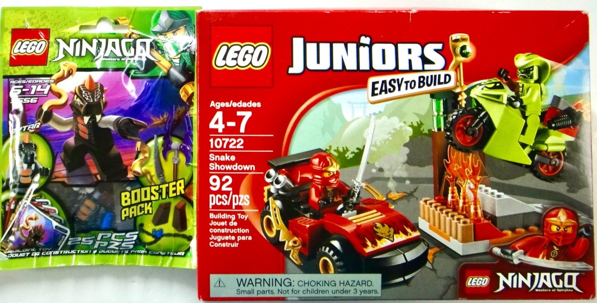 LEGO Ninjago: (10722) Snake Showdown, (9556) Bytar - NEW / Sealed