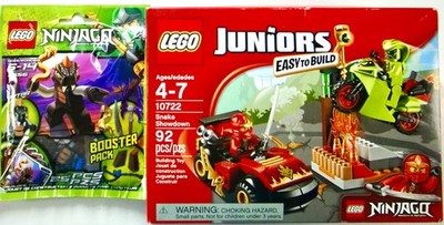 LEGO Ninjago: (10722) Snake Showdown, (9556) Bytar - NEW / Sealed