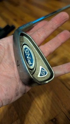 Ping G5  Right Handed Black Dot Stiff Steel Shaft Golf Club 4 Iron