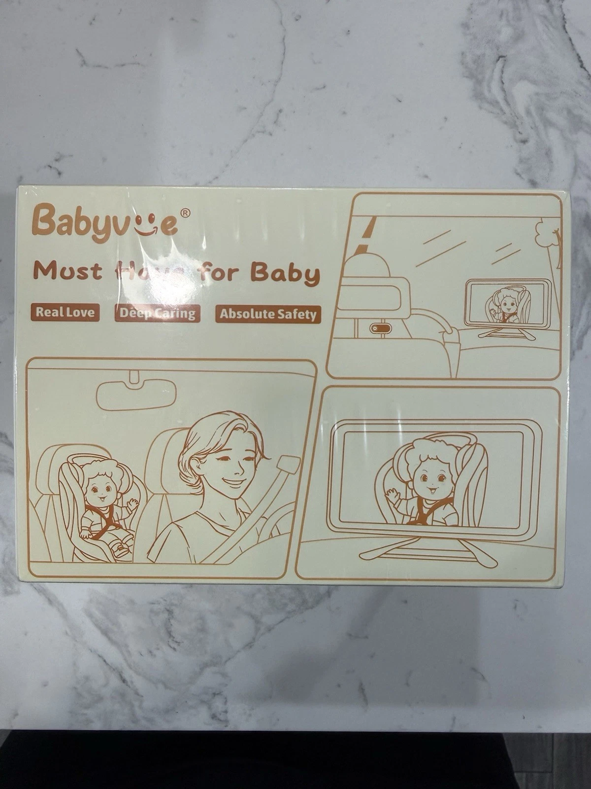 Babyvue BV3 PRO Dual Car Baby Monitor Rear Seat Camera 2 Kids 7.2” HD Screen
Opens in a new window o