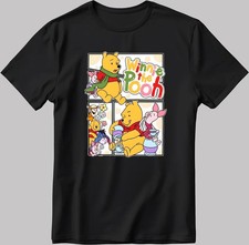 DISNEY WINNIE THE POOH NEW BLACK T SHIRT