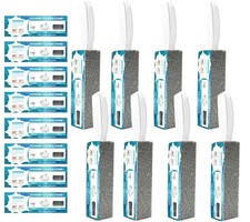 8 Pack Toilet Pumice Stone with Handle, Pumice Stone for Toilet Cleaning, Toi...