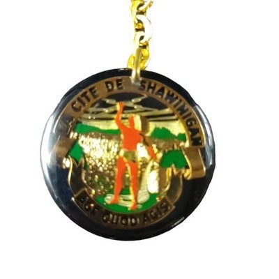 LA Cite De Shawingan Age Quod Agis Acrylic Keychain