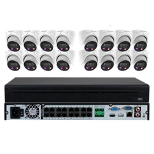 Valucam 8MP 16CH NVR 4K POE Security IP Camera System Audio Recording Outdoor AI