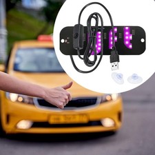 LED Sign for Car Multifunctional Car Window Decorative Decoration Flexible LED