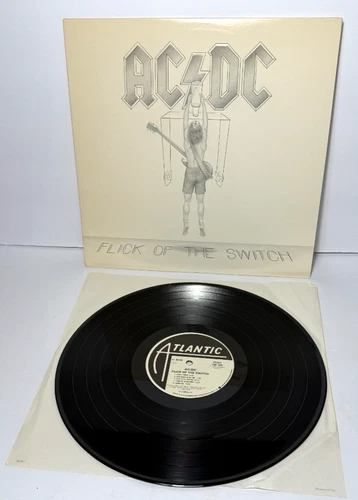 AC/DC – Flick Of The Switch -  1983 Vinyl LP Atlantic – 80100-1 NM/EX