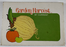CURRENT Garden Harvest Recipe Cards w/ 3 Desi...