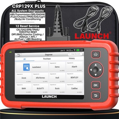 Launch CRP129X PLUS V3.0 Profi OBD2 Diagnosegerät ALLE SYSTEM TPMS EPB SAS DPF