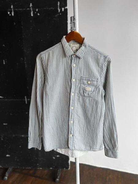 Men Diesel Shirt Navy Flannel 36 / S / 44