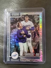 2026 Topps Series 1 Celebration DODGERS DUO Opening Day Foil 🔥 OHTANI, YAMAMOTO