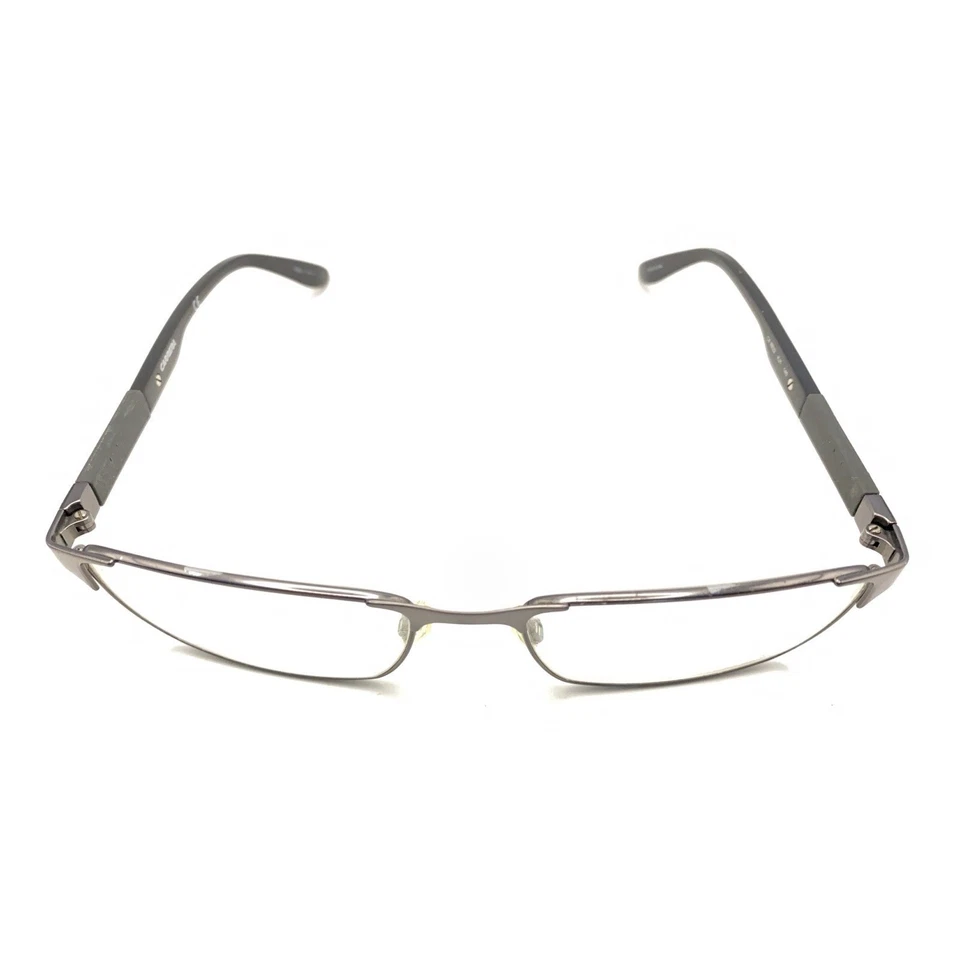 Monturas rectangulares gris plata Carrera CA 8822 KJ1 56-17 140 diseñador Foto 3 de 4