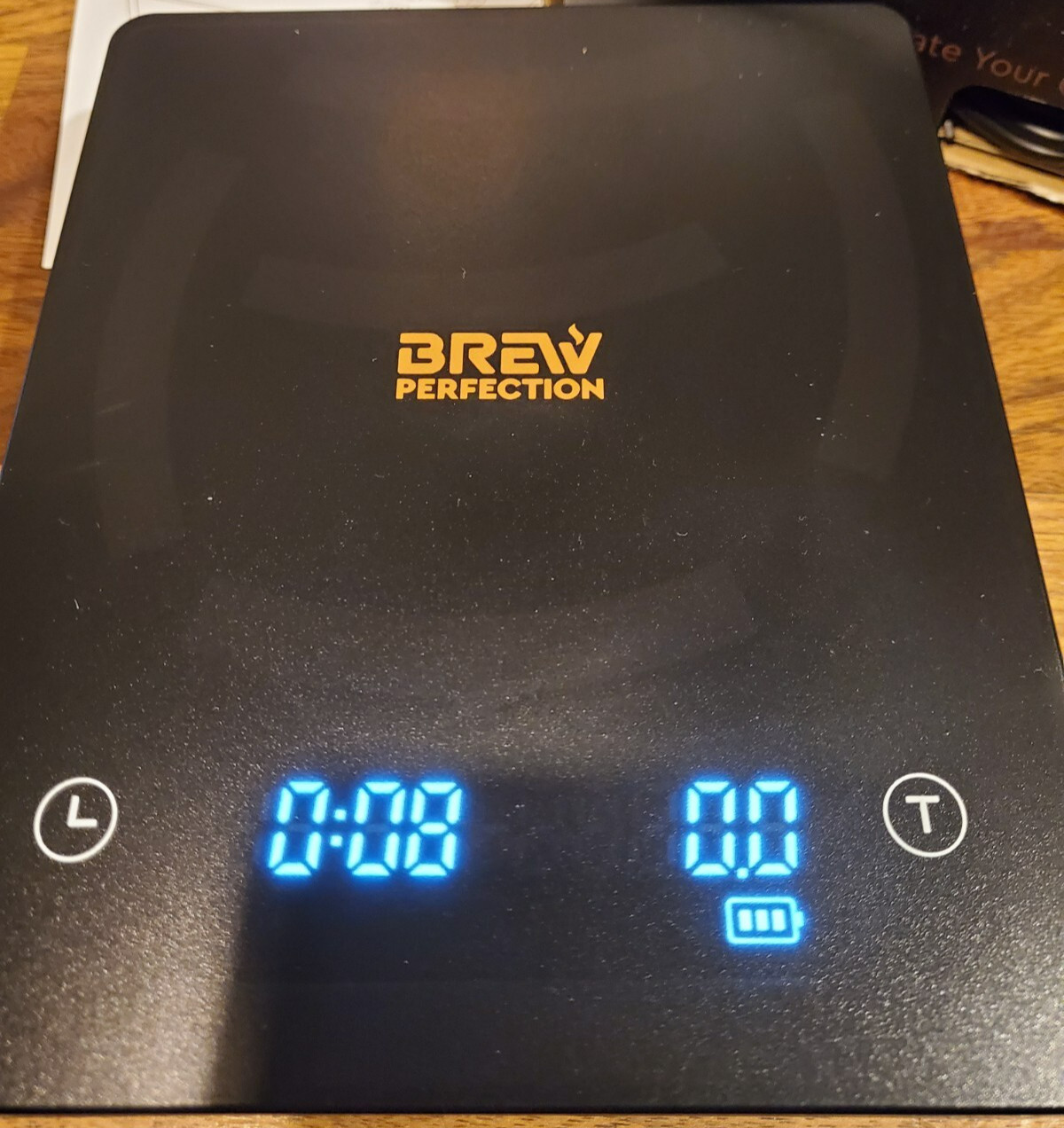 BREW Perfection Coffee Scale Bread Baking LED Rechargeable Precision Weighing