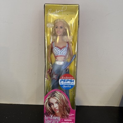 Play Along Britney Spears Fashion Doll Pepsi TV Commercial Outfit 2001 20018