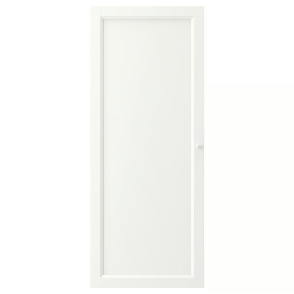 NUEVO IKEA OXBERG Puerta Blanca 40x97cm Se Adapta a BILLY Librero Gabinete Unidad Panel