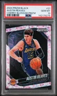 2024 Panini Prizm Black Basketball Cherry Blossom Austin Reaves #21 PSA 10