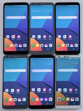 LOT OF 6 x UNLOCKED / T-MOBILE LG G6 32GB H872 4G LTE Android Smart Phones