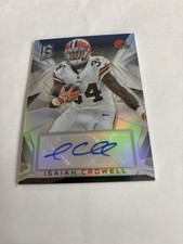 2015 Panini Spectra - Signatures Isaiah Crowell #S-IC /99 (AU)