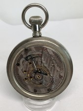 Antique 1904 Elgin 144 G.M. Wheeler 17J 18s Pocket Watch Is Running 