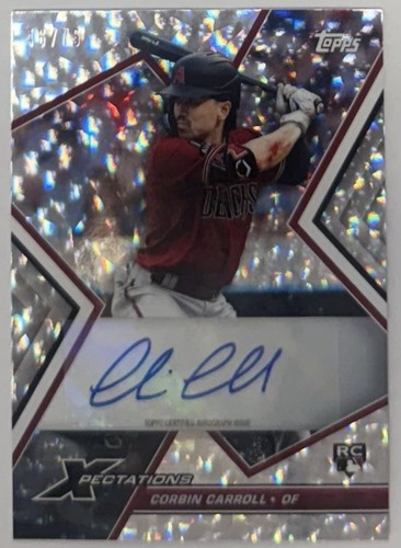 2023 Corbin Carroll Topps Xpectations Rookie Auto 46/75