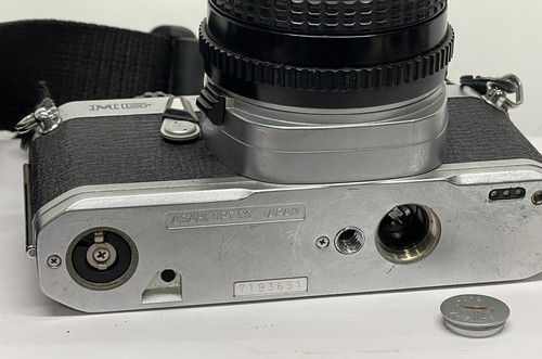 Vtg Pentax MG Camera with SMC Pentax-M 50mm 1:2 Lens ASAHI Japan *UNTESTED* - Picture 13 of 13