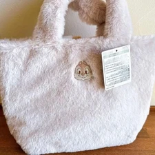 Disney Resort Chip Fluffy Tote Bag Unused