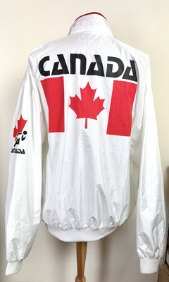 VINTAGE CANADA 1992 MIZUNO BARCELONA 92 OLYMPICS TRACKSUIT JACKET