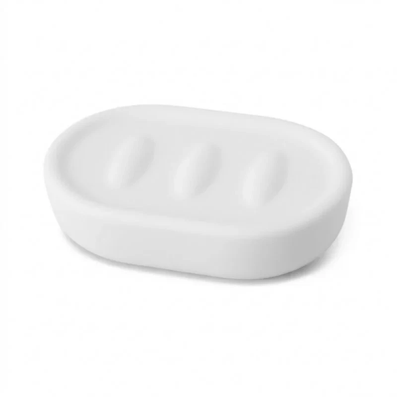 Portasapone Ovale In Bambù - Vassoio Multiuso Per Bagno E Cucina, Ideale Per Gioielli, Snack O Tè - 4