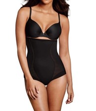 Maidenform Flexees Shapewear High Waist Brief Body Slimming Shaper Black 2XL