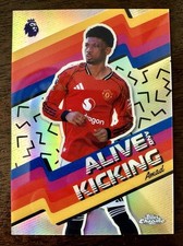 2025-26 Topps Chrome Premier League - Amad Alive and Kicking #AK-2