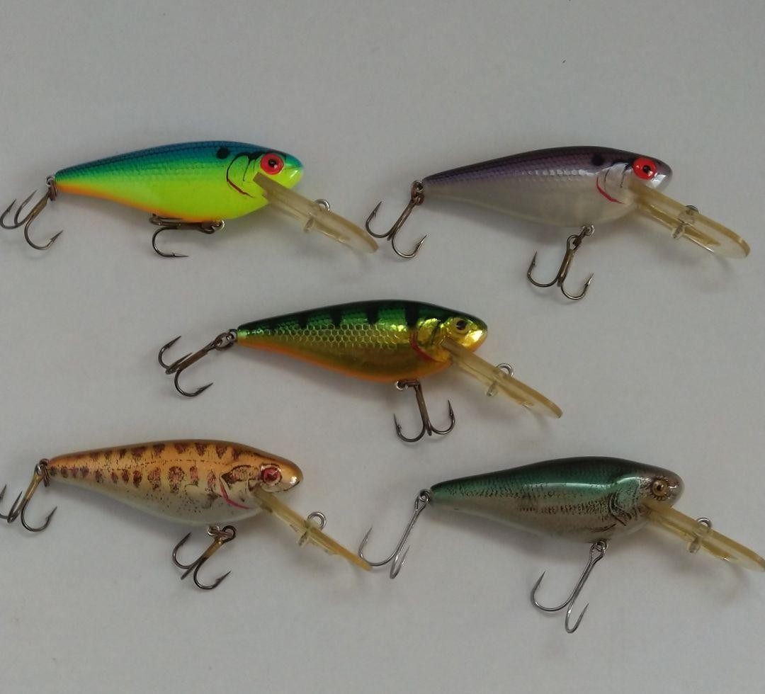 CC Shad Cotton Cordel 5-Color Set Hard Bait Lure Fishing Accessories - Image 2