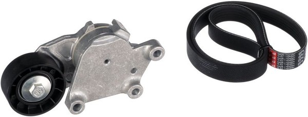 Keilrippenriemensatz Gates K016PK965 FÜR CitroËN Peugeot Toyota-image