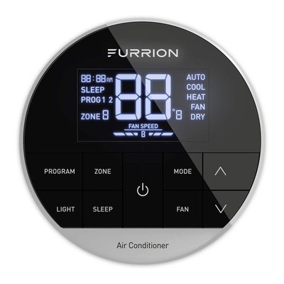 American Motorhome RV 5th Wheel Furrion Black Digital Thermostat Controller