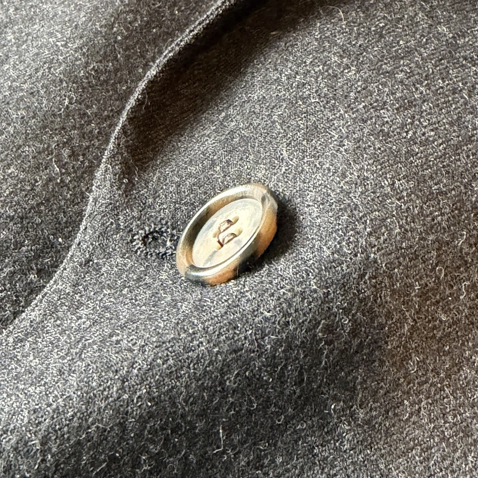 Vtg Evan Picone Mens Classic Wool 2pc Suit 40R; Pleated Cuffed Pants 32x32 - Image 4 of 4