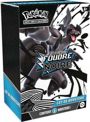 Pokemon Bundle EV10.5 Schwarzblitz (DE) - 6er Set Booster - Scharlach & Lila
