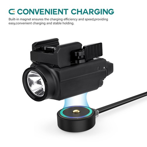 TUSITA MCC S Cavo di Ricarica Magnetico Compatibile solo con Torcia Olight... - Foto 4 di 7
